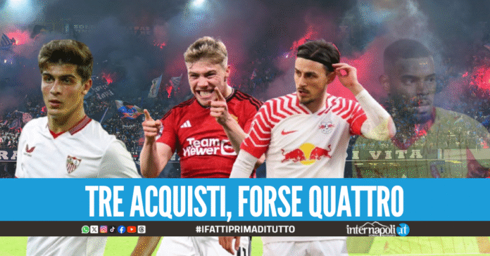 Giorni decisivi per il Napoli, in arrivo gli ultimi 3 colpi per un mercato formidabile