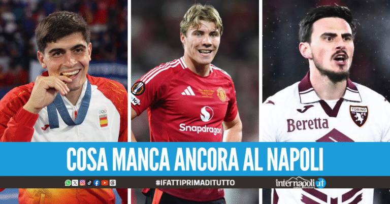 Il Napoli si prepara per il fotofinish del mercato, altri 3 colpi per completare la rosa