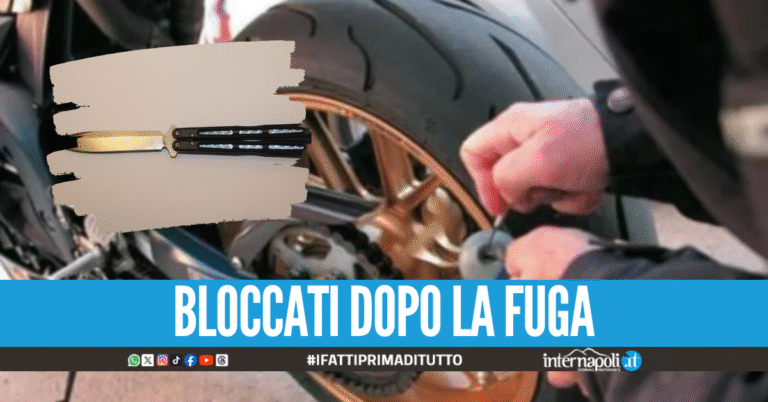 Rubano uno scooter e girano armati di coltelli, denunciati due minorenni a Fuorigrotta
