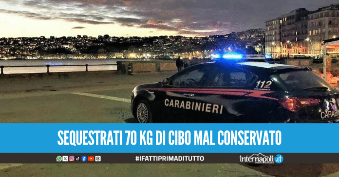 Bar e ristoranti nel mirino dei carabinieri a Mergellina, due attività chiuse e multe salatissime
