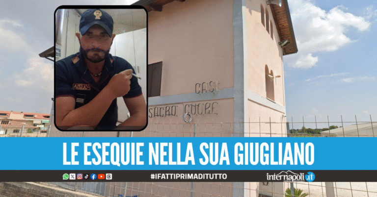 Ucciso a coltellate dal figliastro a Melito, oggi i funerali dell'ispettore Ciro Luongo