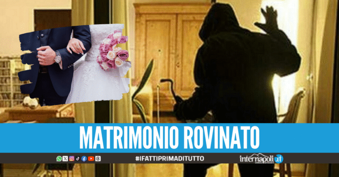 Ladri in casa mentre festeggiano il matrimonio, notte da incubo per la coppia di sposi