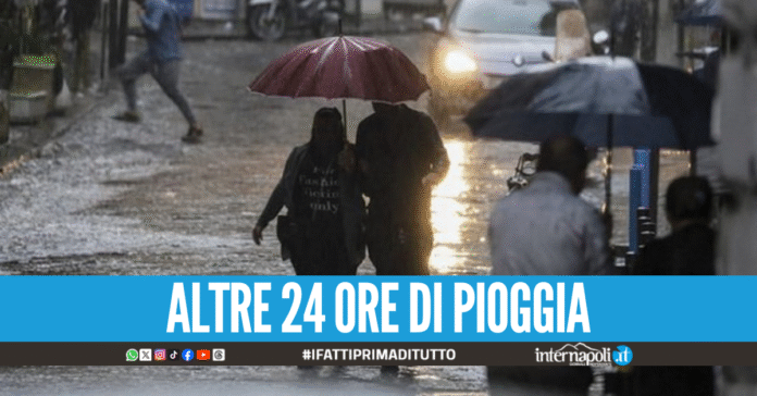 Nuova ondata di maltempo in arrivo a Napoli, diramata l'allerta meteo