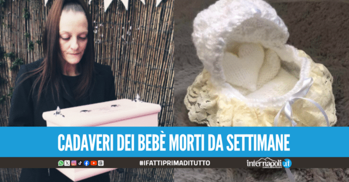 Agenzia funebre horror, bimbi lasciati nel passeggino 