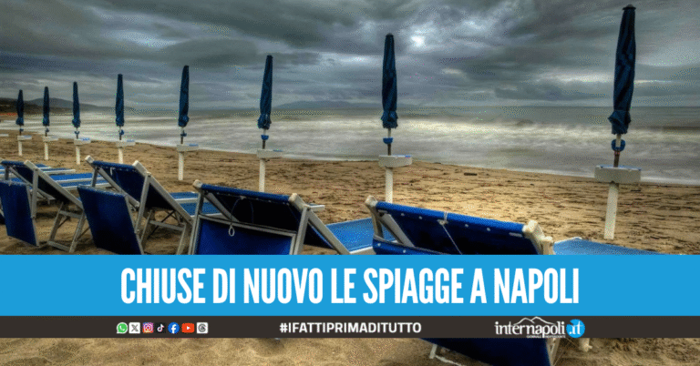 Napoli e Campania flagellate ancora dal maltempo, prorogata l'allerta meteo
