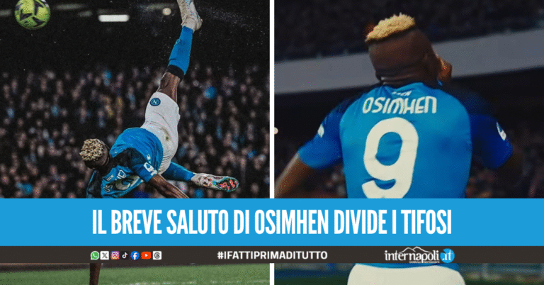 "Grazie di tutto", Osimhen saluta Napoli ma i tifosi insorgono sui social