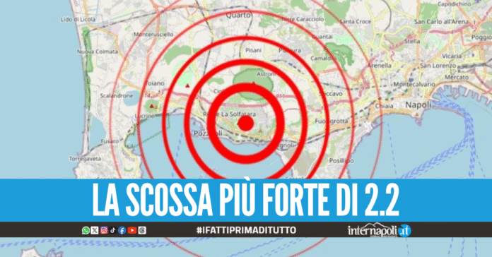 Sciame sismico ai Campi Flegrei, le scosse fanno tremare la terra tra Pozzuoli e Fuorigrotta