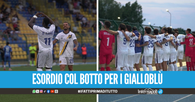 Giugliano "forza quattro", i tigrotti schiantano la Pianese e avanzano al secondo turno di Coppa Italia