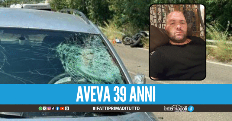 Tragico schianto auto-scooter in Cilento, Stefano muore dopo l'impatto