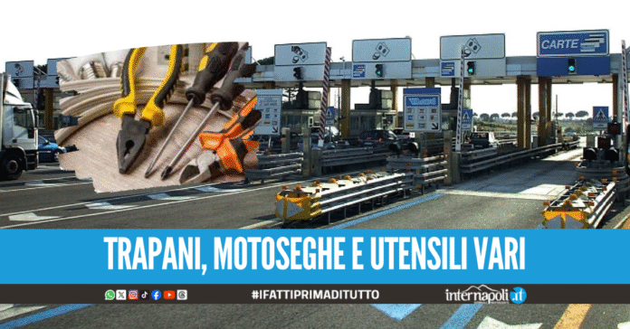 Da Napoli a Viterbo per rubare attrezzi da lavoro all'elettricista, denunciato 40enne