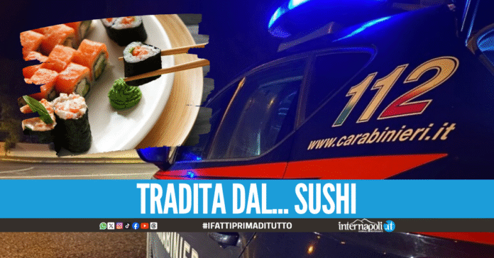 Evade dai domiciliari per andare al sushi a Giugliano, 46enne fermata dai carabinieri