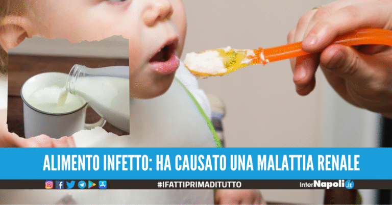 Grave bimbo di un anno, aveva mangiato formaggio fatto con latte crudo di mucca
