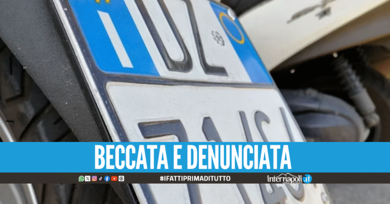 La E sulla targa diventa una F, così una 24enne eludeva la ztl a Ischia