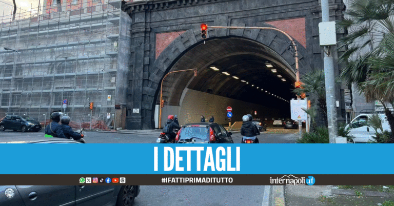 Lavori di manutenzione urgenti, la Galleria Vittoria chiusa per due notti