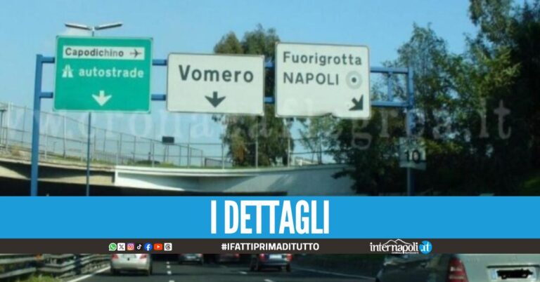 Napoli-Cagliari, stasera chiude l'uscita della Tangenziale di Fuorigrotta