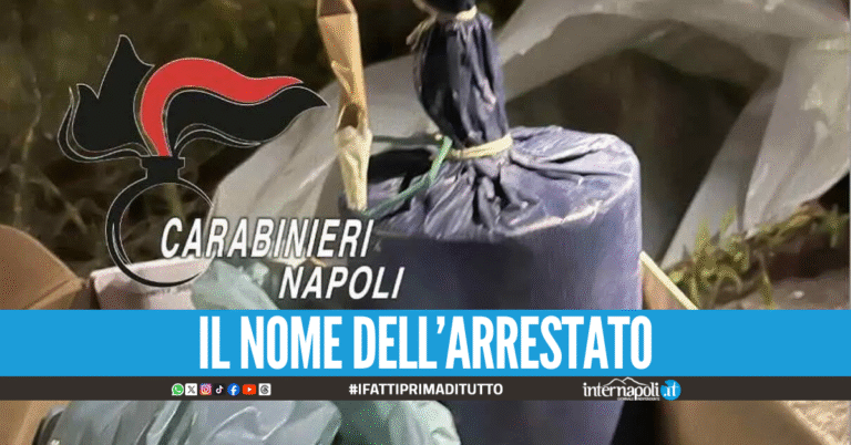 Napoli, in casa mezzo chili di droga e un ordigno esplosivo, 50enne in manette