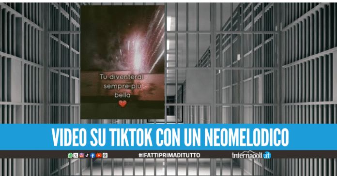 Per celebrare scarcerazione evade dai domiciliari, torna in cella dopo il video su TikTok