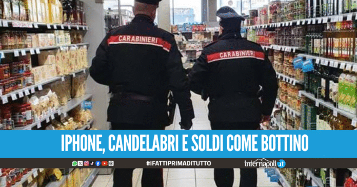 Preso nel Casertano ladro 'pigliatutto' rapine e furti in chies e supermercati