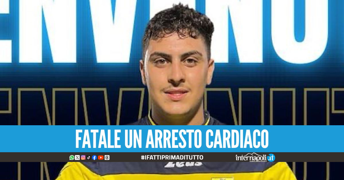 Terribile lutto nel calcio campano, morto a 24 anni il portiere del ...