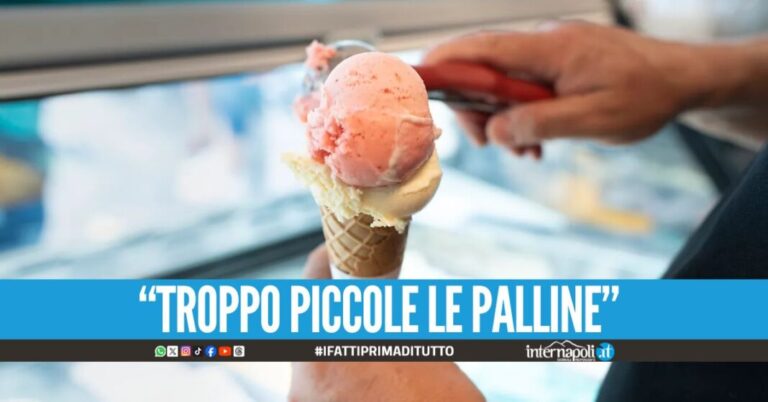 C'è poco gelato per mio figlio
