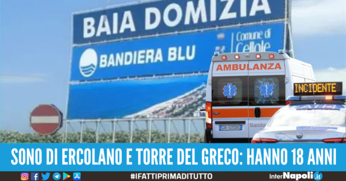 incidente baia domizia cellole