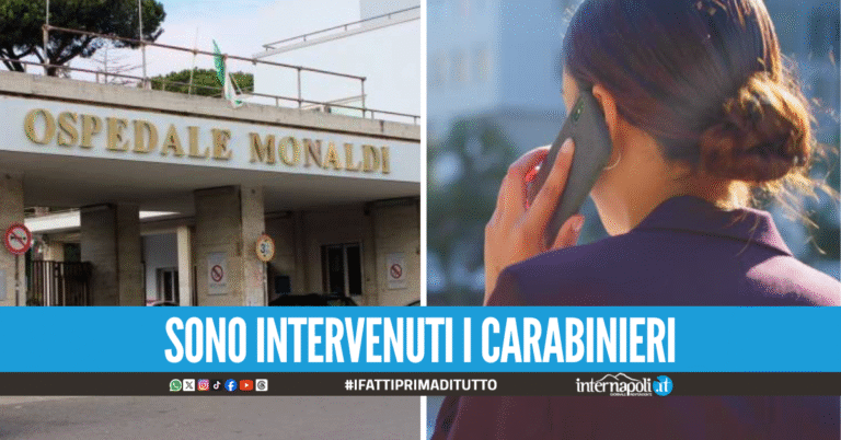 "Abbassi la voce al telefono", picchia infermiera e dottoressa al Monaldi: denunciata
