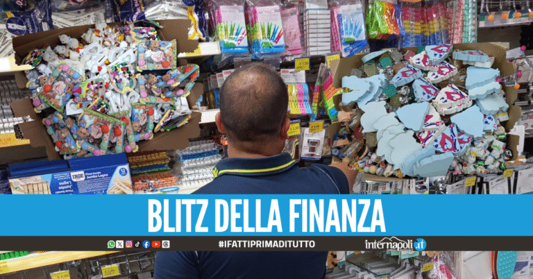 Articoli per bambini e detergenti per l'infanzia pericolosi, sequestrati 6mila prodotti in Campania