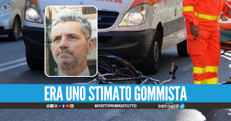 Cerca di evitare un cinghiale e muore in bici, lutto a Pomigliano per Franco