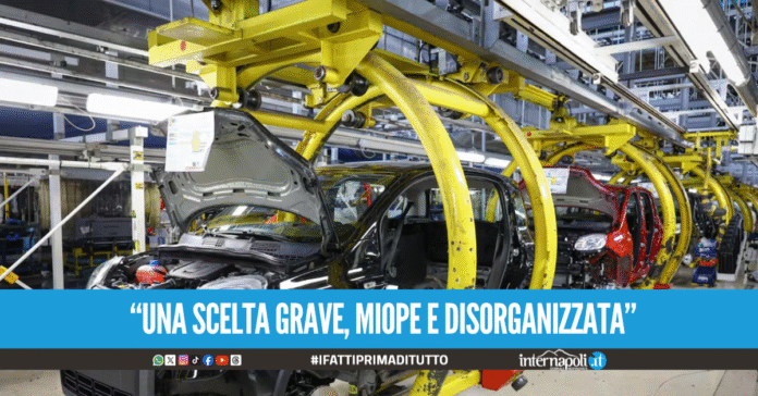 Stellantis propone ai lavoratori di Pomigliano: 