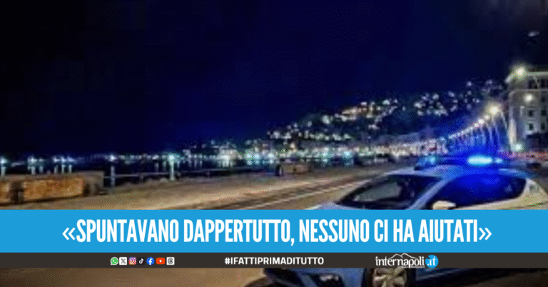 Picchiati dal branco a via Caracciolo:«Difendevamo un’amica, nessuno ci ha aiutato»