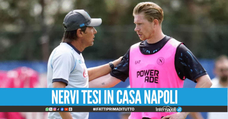 Conte non le manda a dire a De Bruyne: “Ha preso la persona sbagliata..”