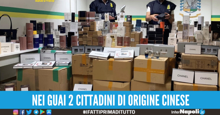 Napoli, maxi-sequestro di giocattoli e cosmetici contraffatti in via Gianturco
