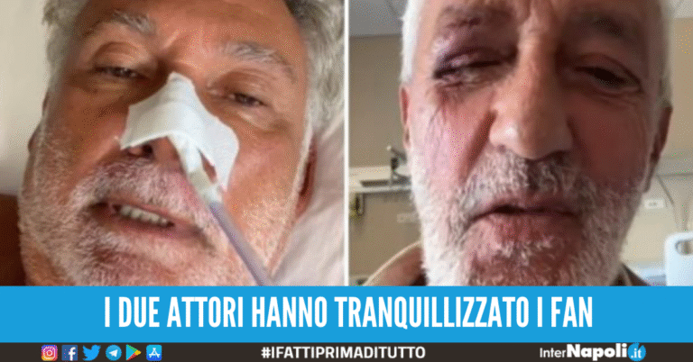 Patrizio Rispo e Paolantoni ricoverati in ospedale a Napoli, le condizioni dei 2 attori