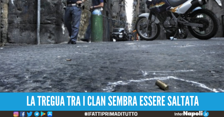 Venti di guerra ai Quartieri spagnoli, esplosi sei colpi