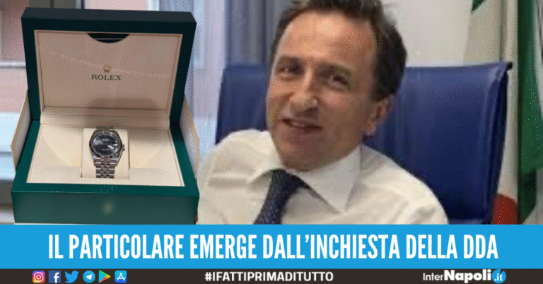 Sistema Ferraro, c’è chi dice ‘no’: direttore Asl restituì Rolex regalato da un imprenditore