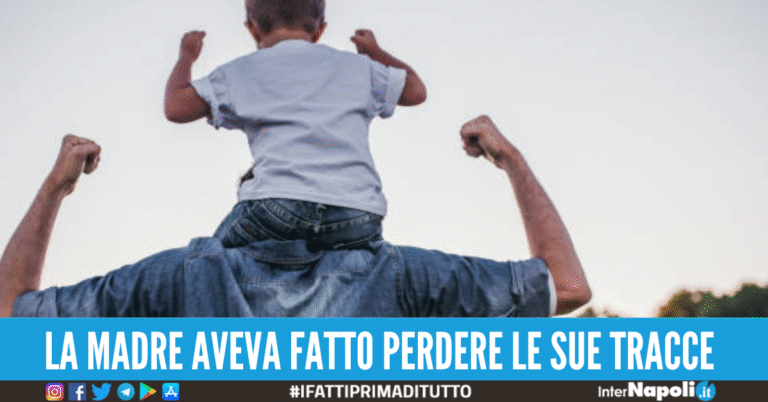 Napoli, bimbo scomparso ritrova il papà dopo 45 giorni: “E’ stato emozionante”