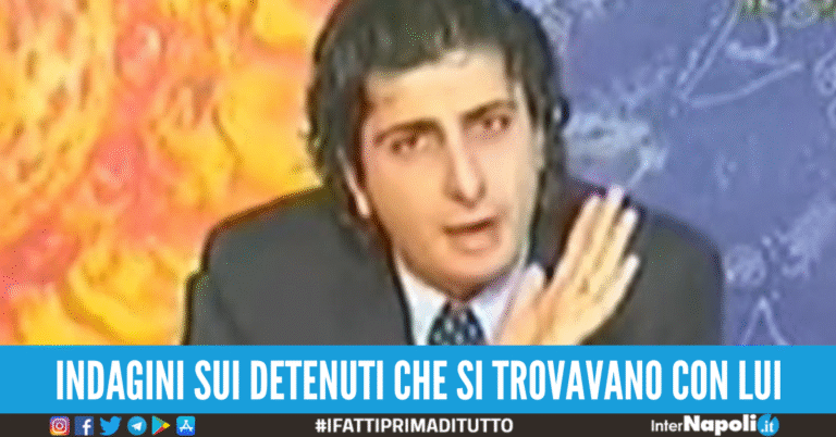 Tangentopoli Sorrento, minacce in carcere per Lello il Sensitivo: “Fatti i fatti tuoi, se no muori“