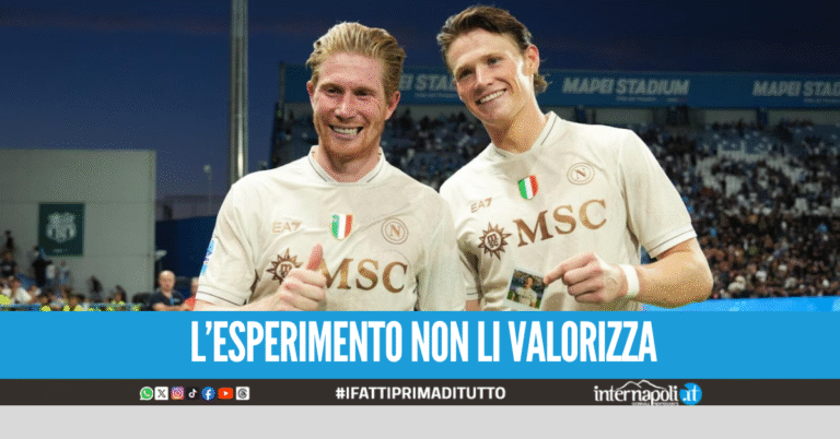 I ‘FabFour’ non funzionano più, McTominay e De Bruyne si pestano i piedi