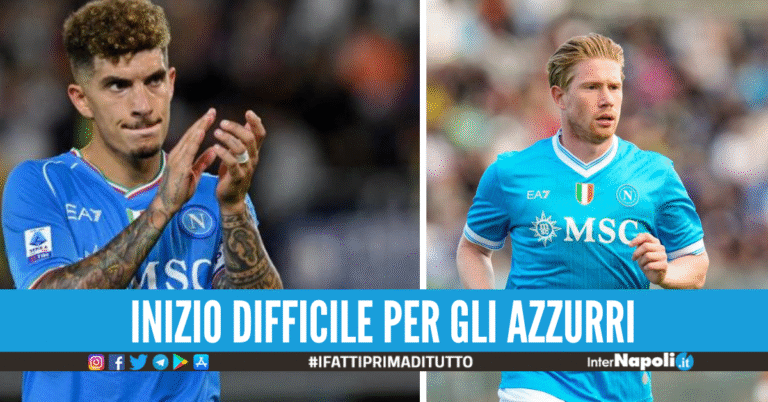 Inizio da incubo per gli azzurri: Di Lorenzo espulso, esce a sorpresa un protagonista