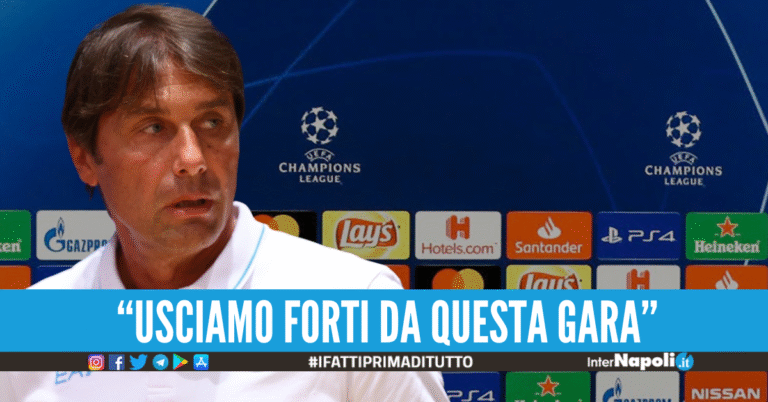 Conte: “Non giudico l’arbitraggio, bravi a rimanere in partita”