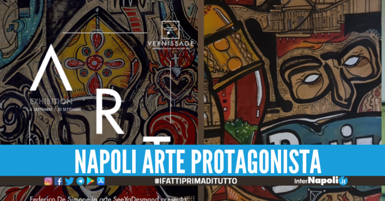 ‘Napoli diventa protagonista assoluta’ con la mostra di Federico De Simone