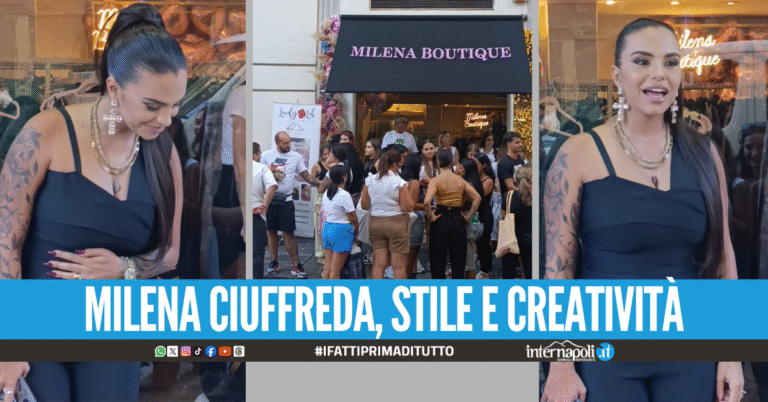 Milena Boutique conquista Napoli, enorme successo per il pop-up store a Piazza dei Martiri