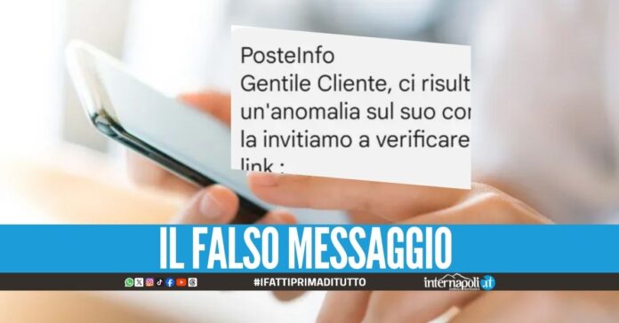 Truffa da 15mila euro con un sms PosteInfo, 4 denunciati a Napoli