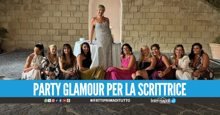 Party glamour nella splendida cornice flegrea per i 60 anni della scrittrice Paola Iannelli