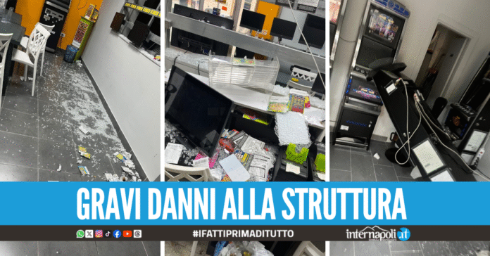 Furto con scasso alla Snai a Melito, malviventi via con soldi e Gratta e Vinci