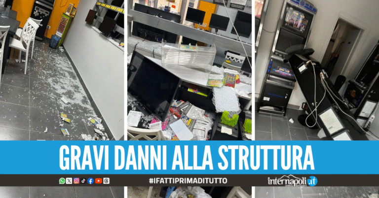 Furto con scasso alla Snai a Melito, malviventi via con soldi e Gratta e Vinci