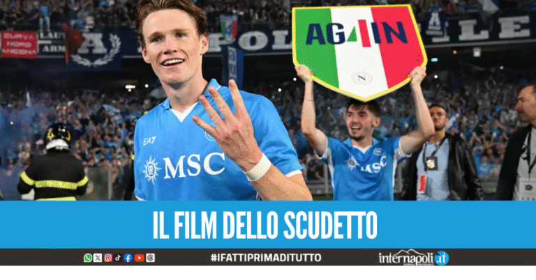 Arriva al cinema ‘Ag4in’, tutti i retroscena sul film del quarto scudetto del Napoli