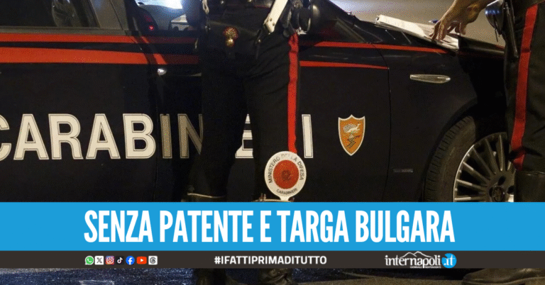 Poggiomarino. In Smart contromano non si ferma all'alt e fugge via, arrestato dopo l'inseguimento