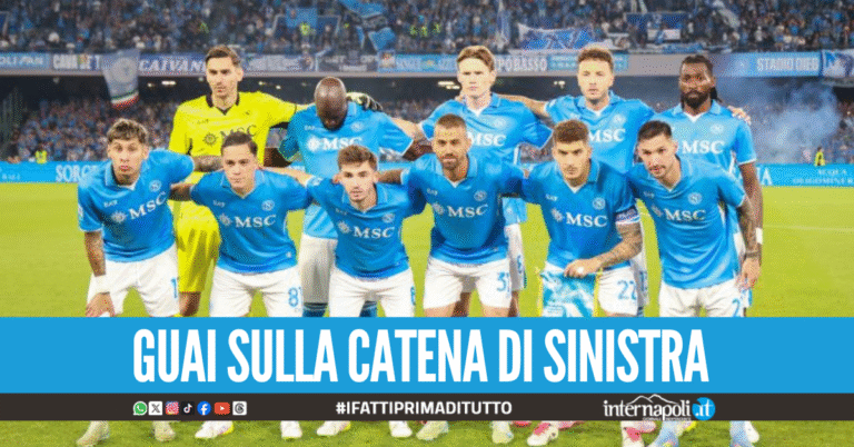Napoli con la difesa a pezzi in vista del Milan, altre due assenze oltre Buongiorno e Rrahmani