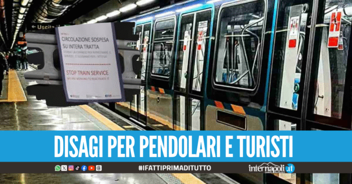 Ancora problemi per la Linea 1 della Metro, stop sull'intera tratta per guasto tecnico